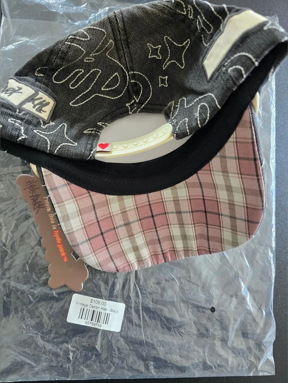 Brand New Hyde Park Vintage Denim Hat